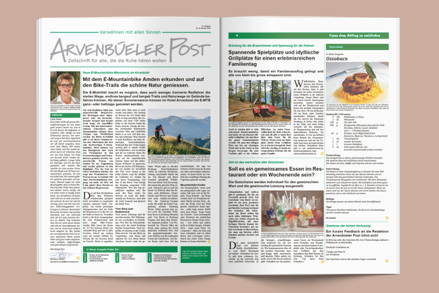 Arvenbüeler Post Gästezeitung 63