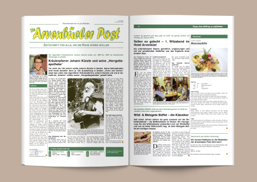 Arvenbüeler Post Gästezeitung 45
