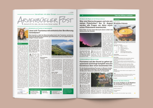 Arvenbüeler Post Gästezeitung 65