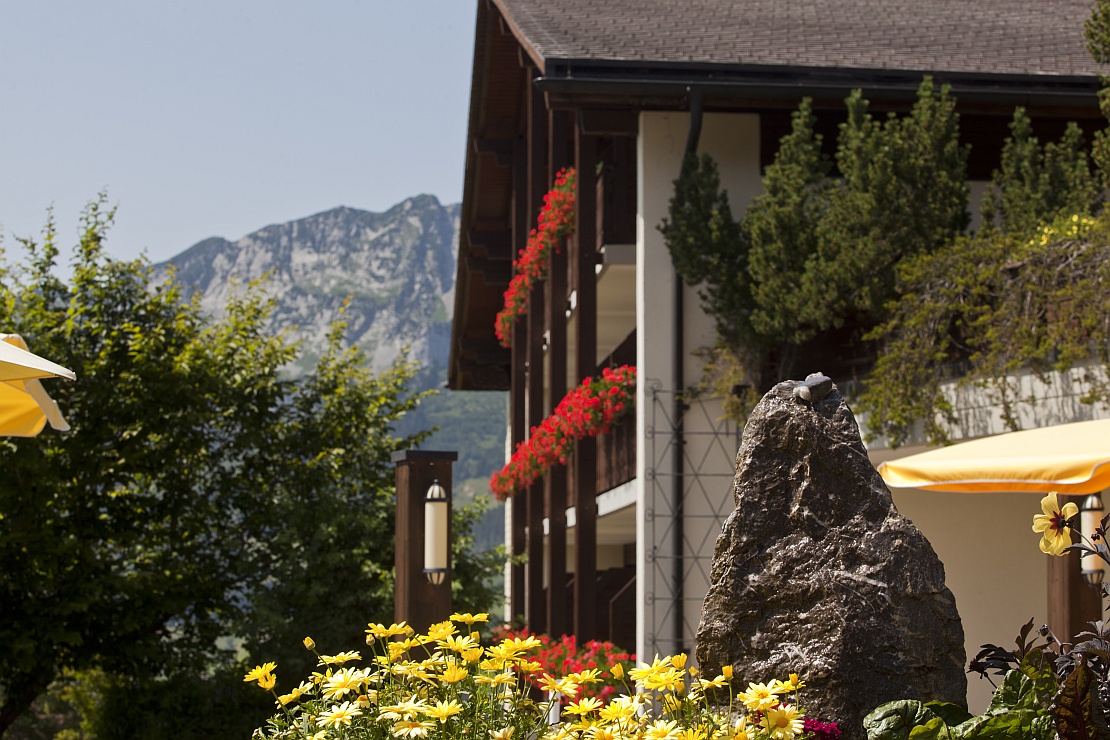 Hotel Restaurant Arvenbüel in summer