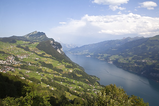 Amden über dem Walensee