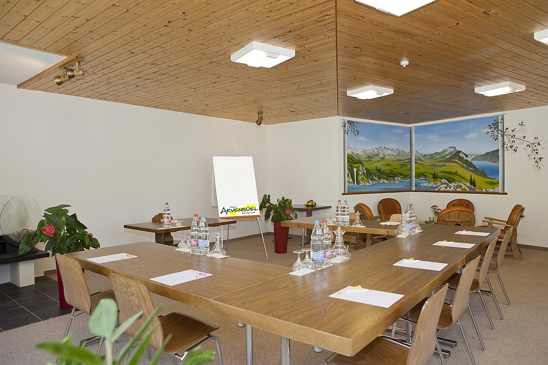 Seminar room at Hotel Arvenbüel