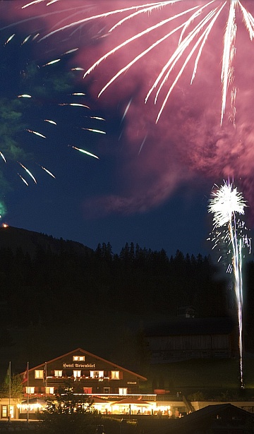 Feuerwerk im Arvenbüel