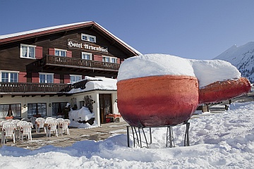 Fondue-Pfändli auf der Terrasse